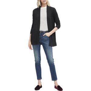 Banana Republic Luxespun Long Cardigan Black Size Small